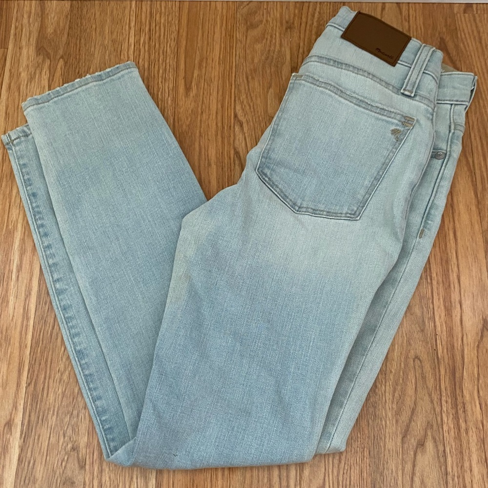 Madewell Mid-Rise Skinny Crop Jeans